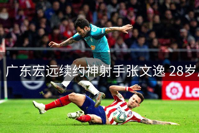 广东宏远续约神射手张文逸 28岁后卫留队再战CBA